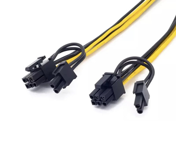 Y-kabel CPU, EPS 8-pin HONA till 2st 8-pin/6-pin (6+2) GPU HANE