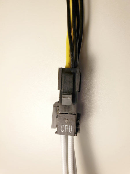 Y-kabel CPU, EPS 8-pin HONA till 2st 8-pin/6-pin (6+2) GPU HANE